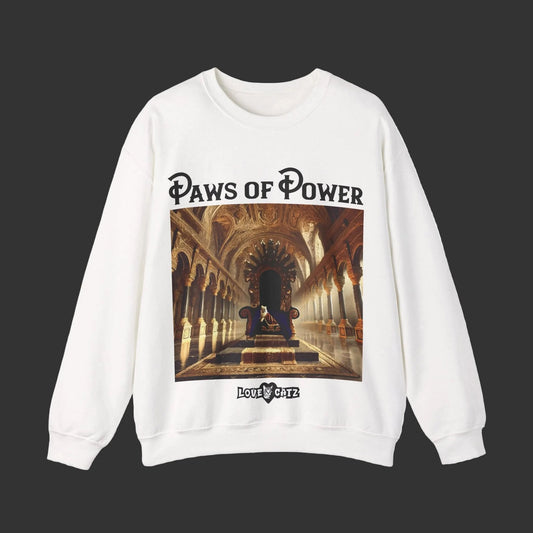 Paws of Power: Sweatshirt (2XL-5XL) - Design 01