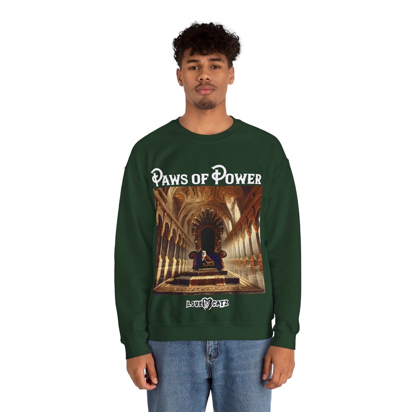 Paws of Power: Sweatshirt (S-XL) - Design 01