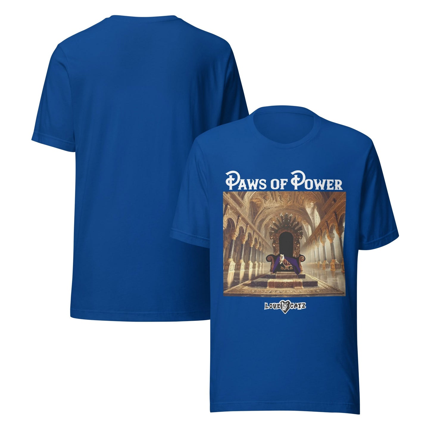 Paws of Power: T-shirt (2XL–5XL) - Design 01