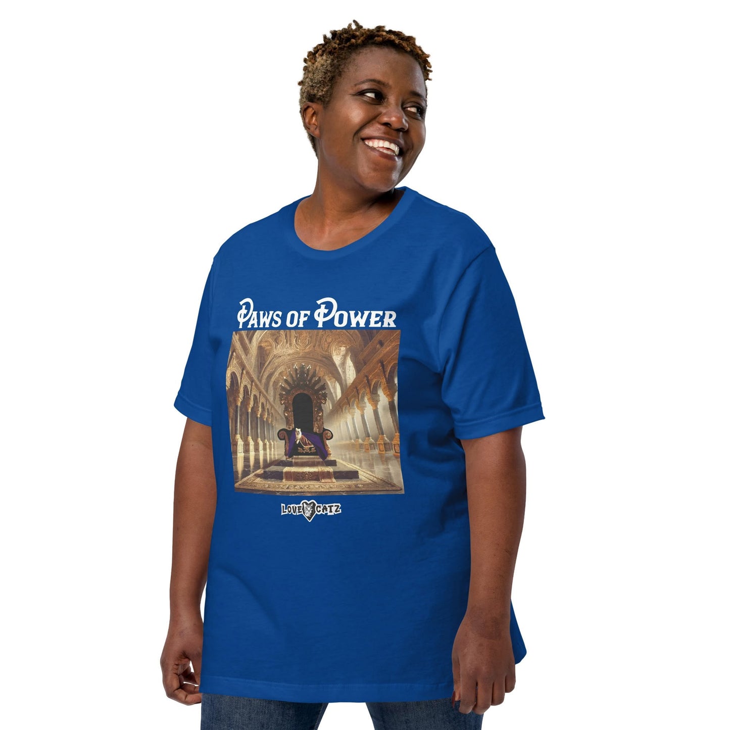 Paws of Power: T-shirt (2XL–5XL) - Design 01