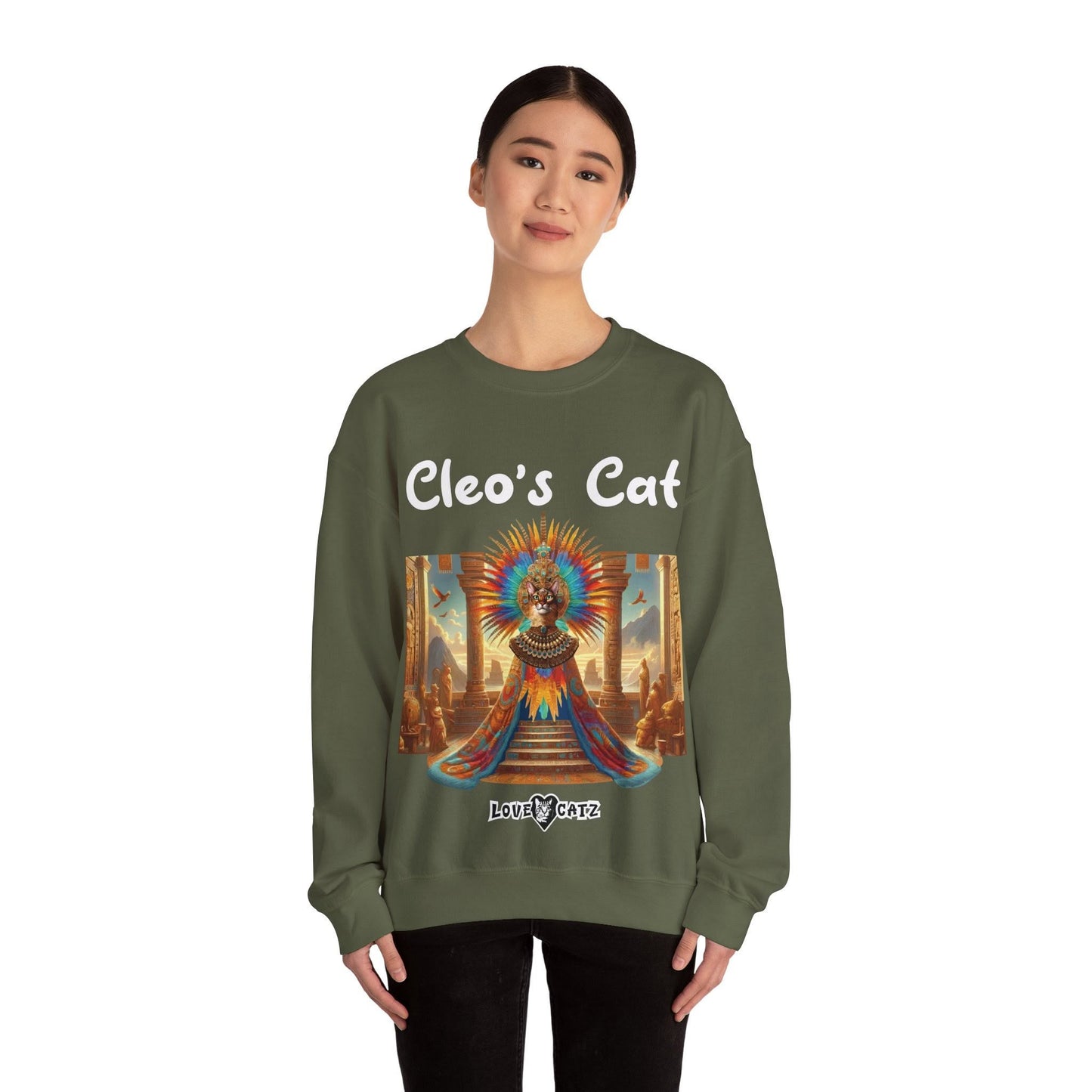Cleo'sCatStory-Sweatshirt-LoveCatz.Store