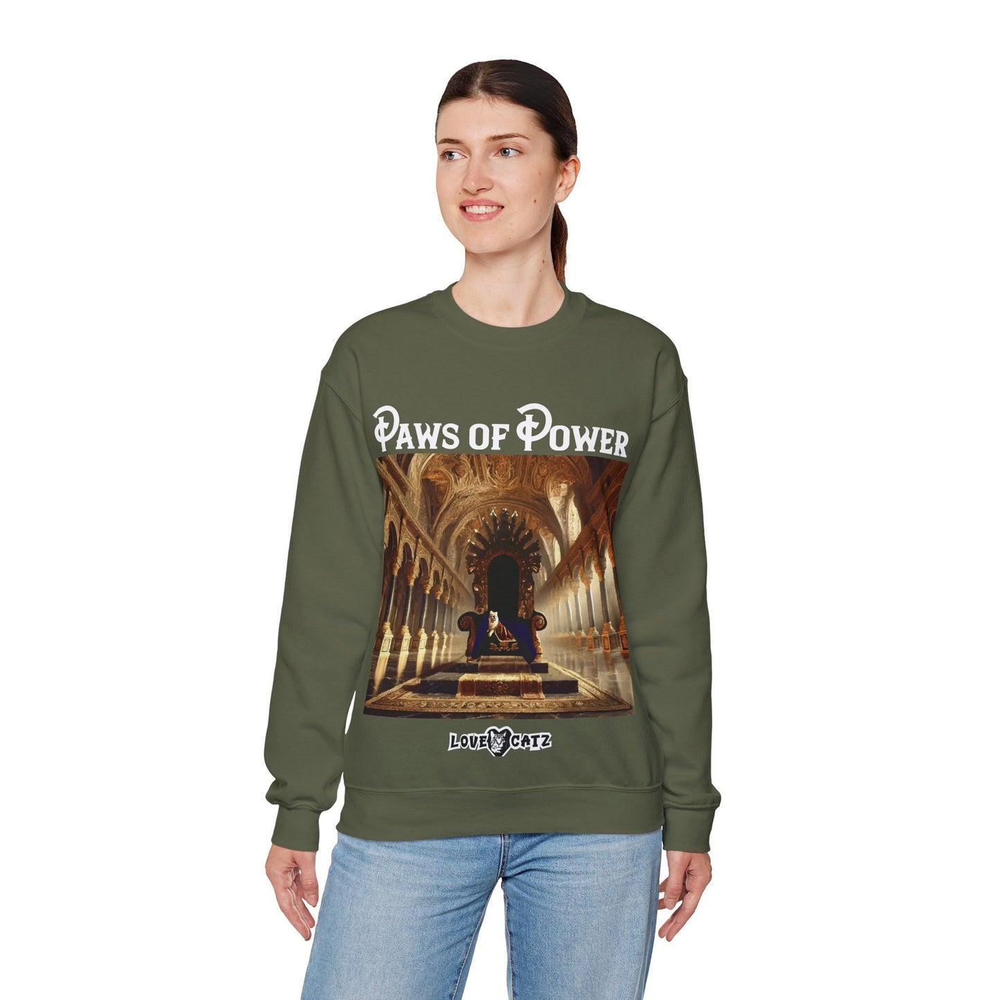 Paws of Power: Sweatshirt (S-XL) - Design 01