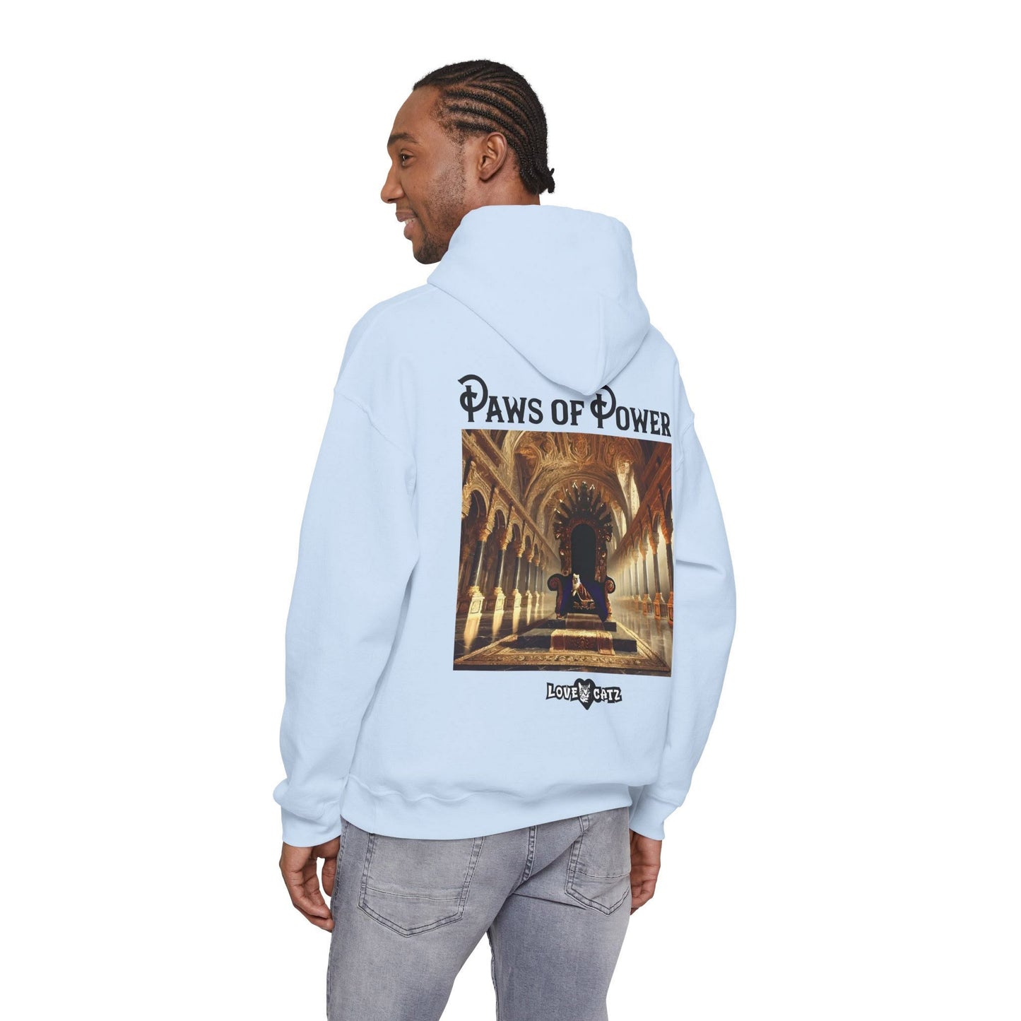 Paws of Power: Hoodie (2XL-5XL) - Design 01