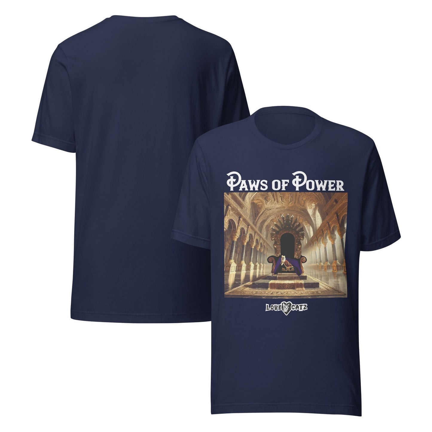 Paws of Power: T-shirt (2XL–5XL) - Design 01