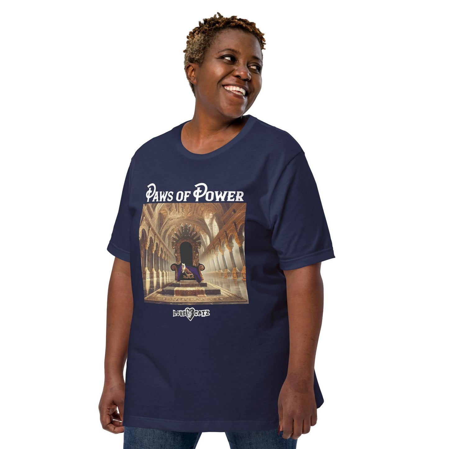 Paws of Power: T-shirt (2XL–5XL) - Design 01