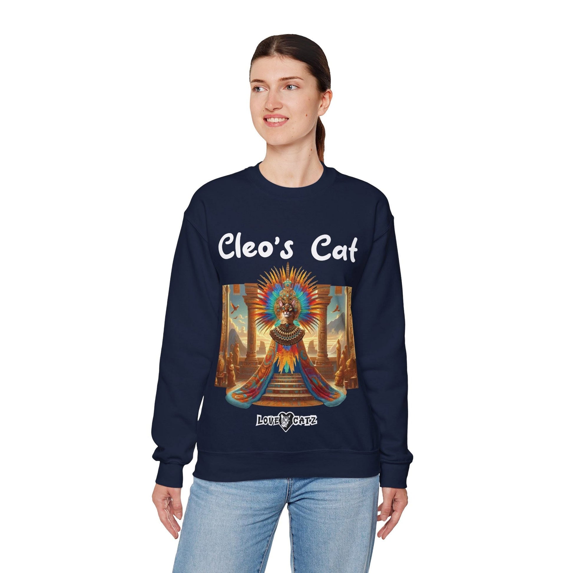 Cleo'sCatStory-Sweatshirt-LoveCatz.Store