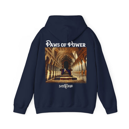 Paws of Power: Hoodie (2XL-5XL) - Design 01