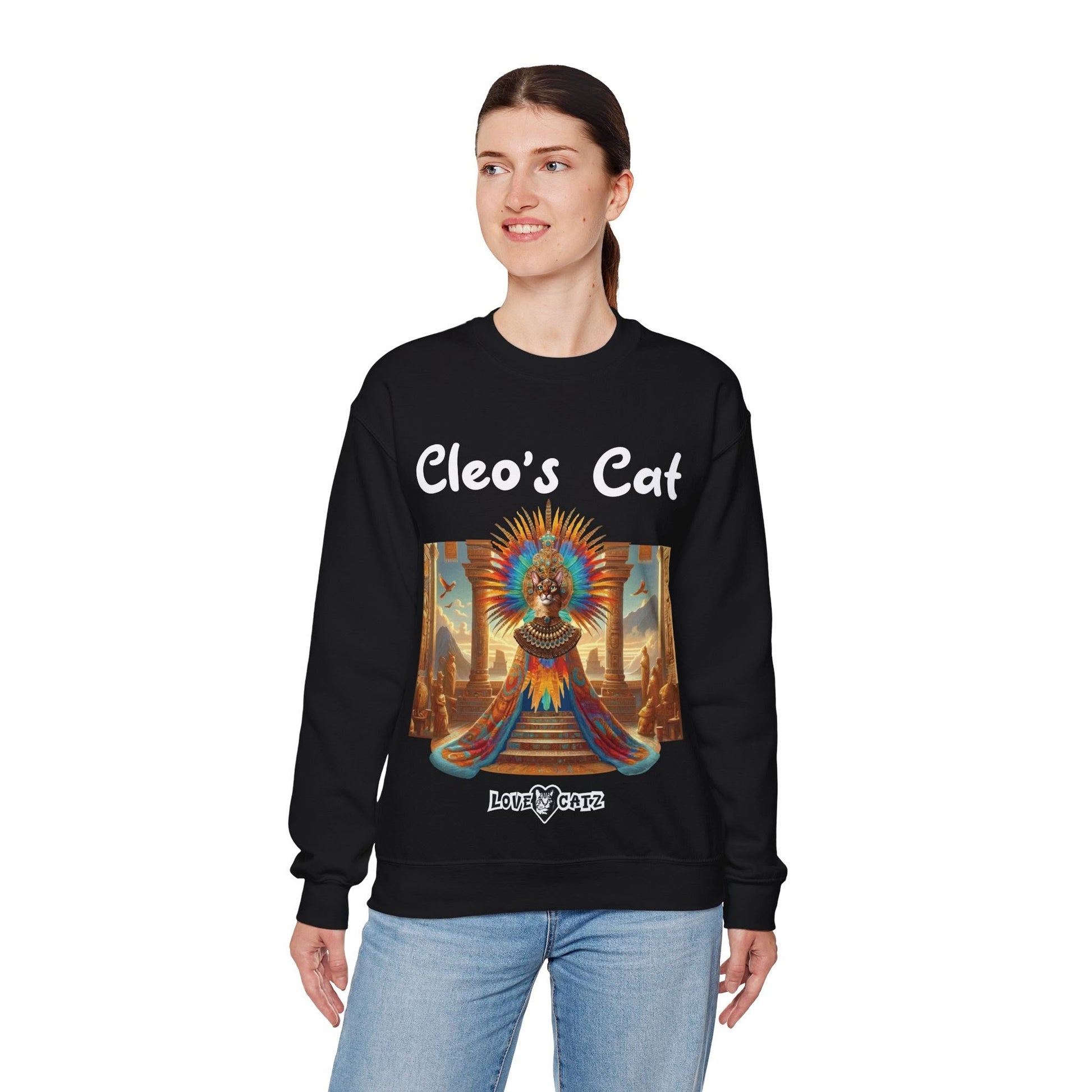 Cleo'sCatStory-Sweatshirt-LoveCatz.Store