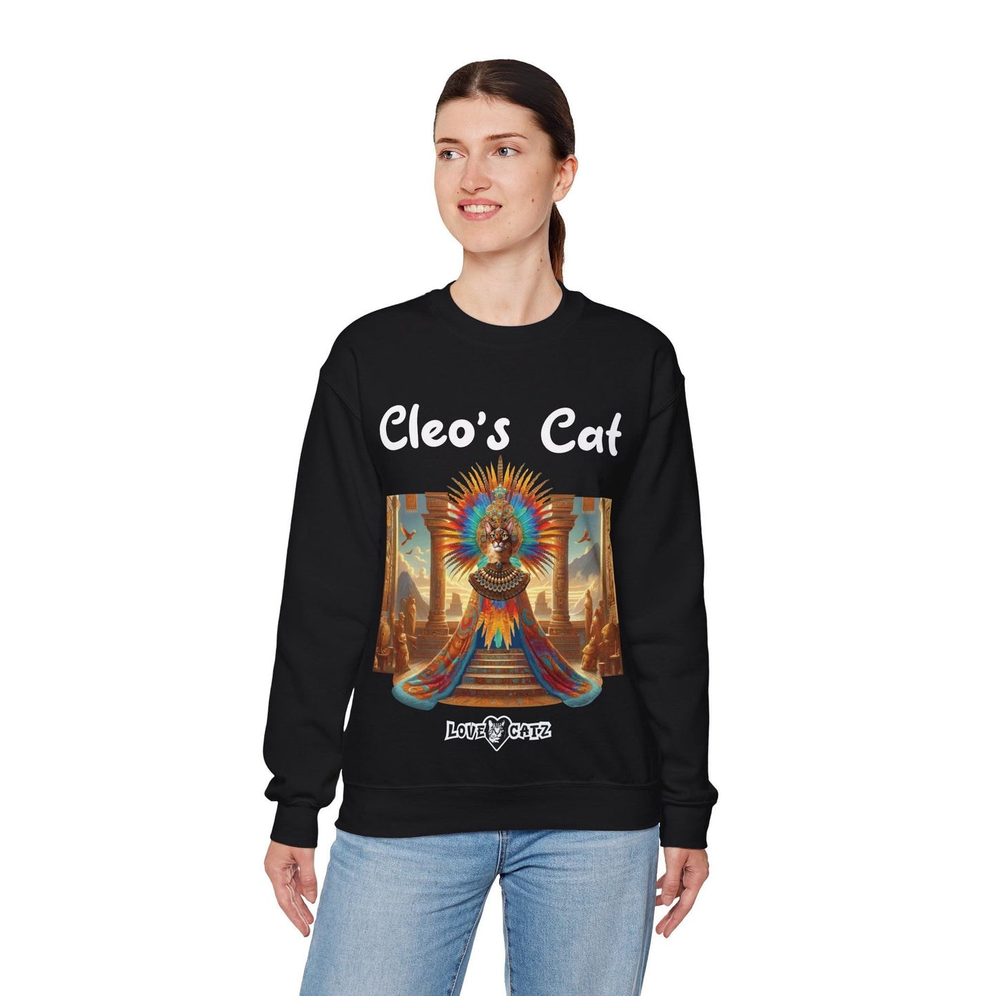 Cleo'sCatStory-Sweatshirt-LoveCatz.Store
