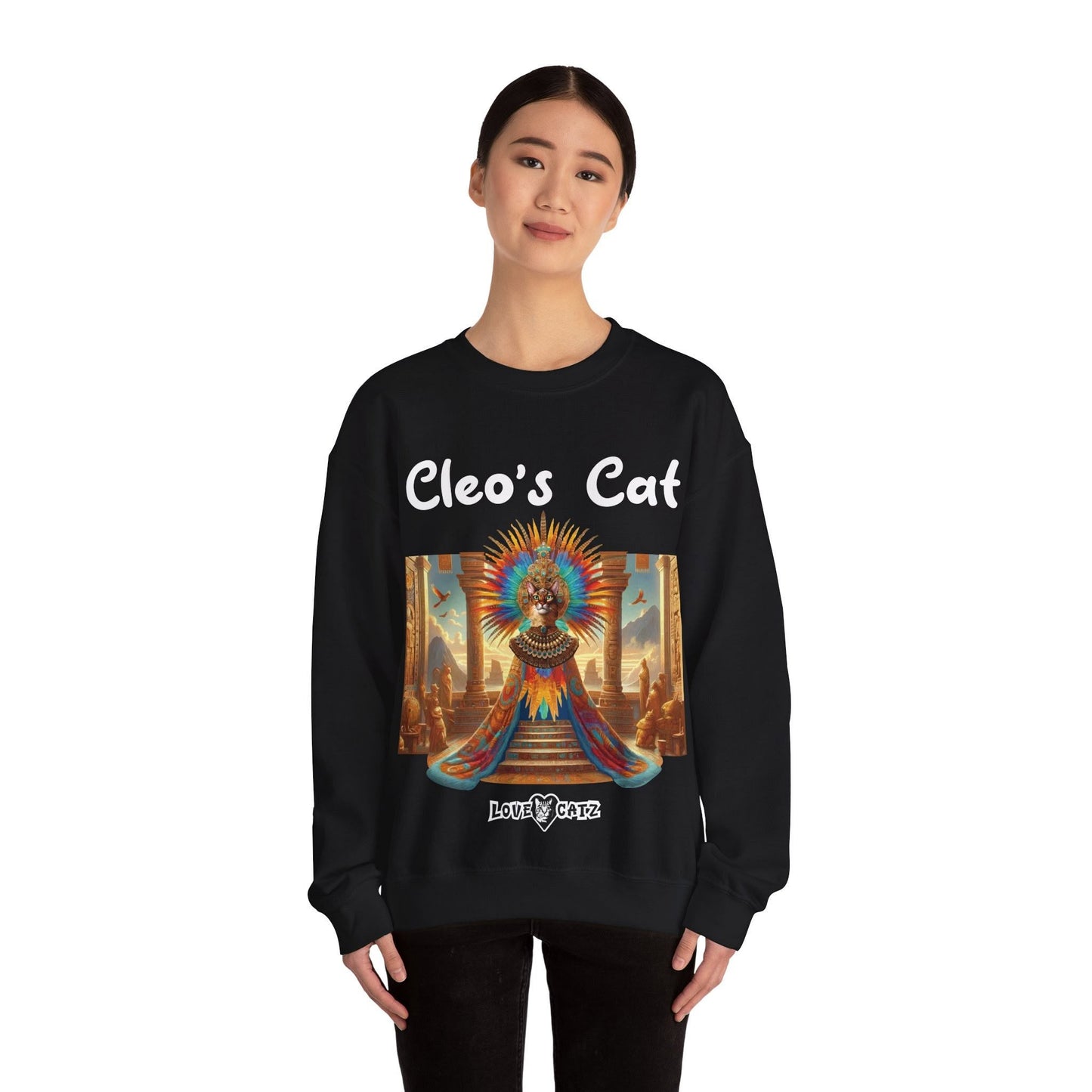 Cleo'sCatStory-Sweatshirt-LoveCatz.Store