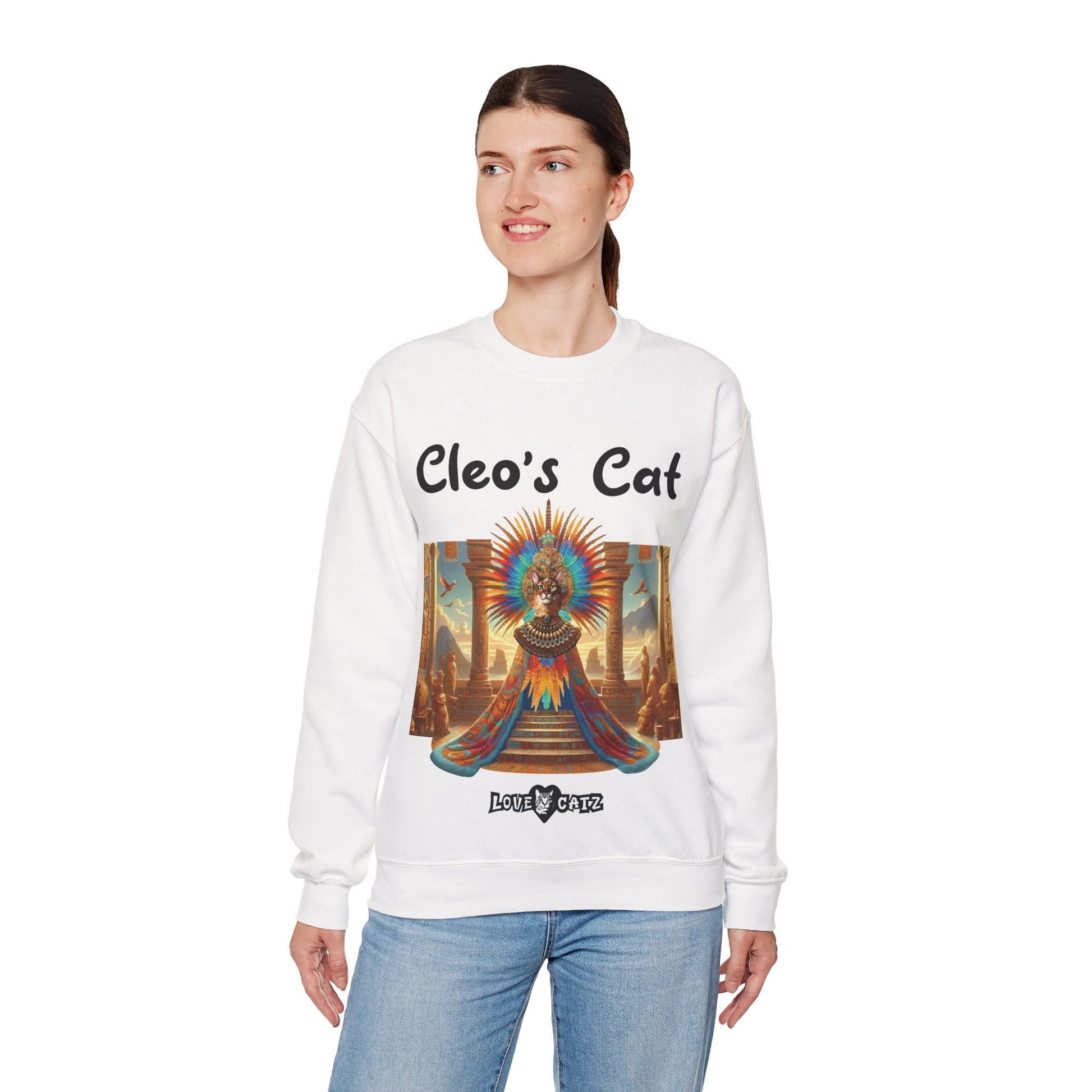 Cleo'sCatStory-Sweatshirt-LoveCatz.Store
