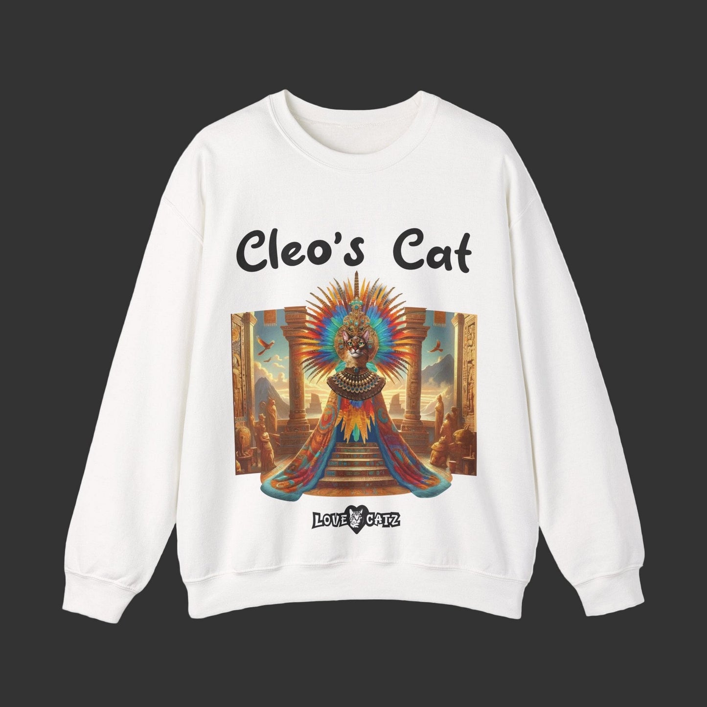 Cleo'sCatStory-Sweatshirt-LoveCatz.Store
