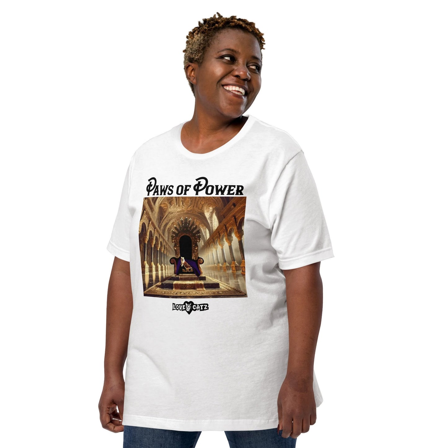 Paws of Power: T-shirt (2XL–5XL) - Design 01
