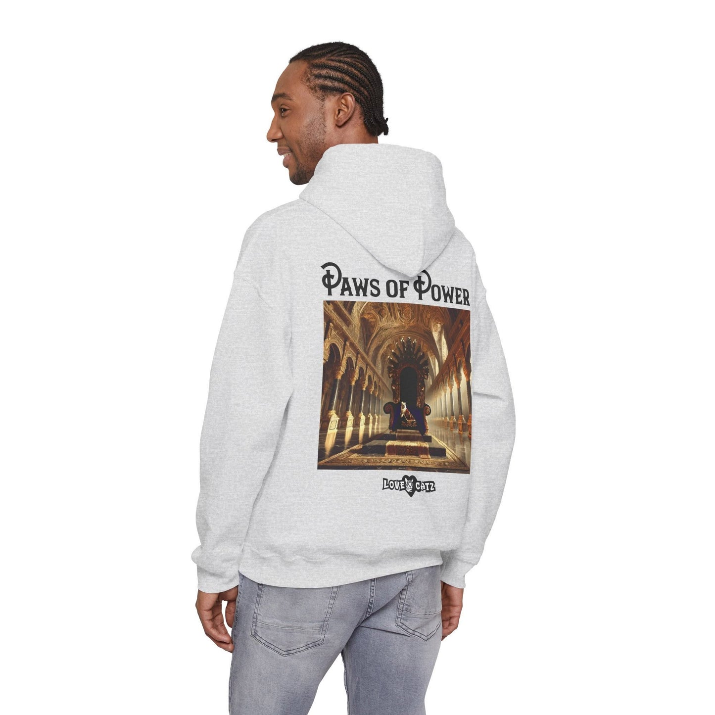 Paws of Power: Hoodie (2XL-5XL) - Design 01