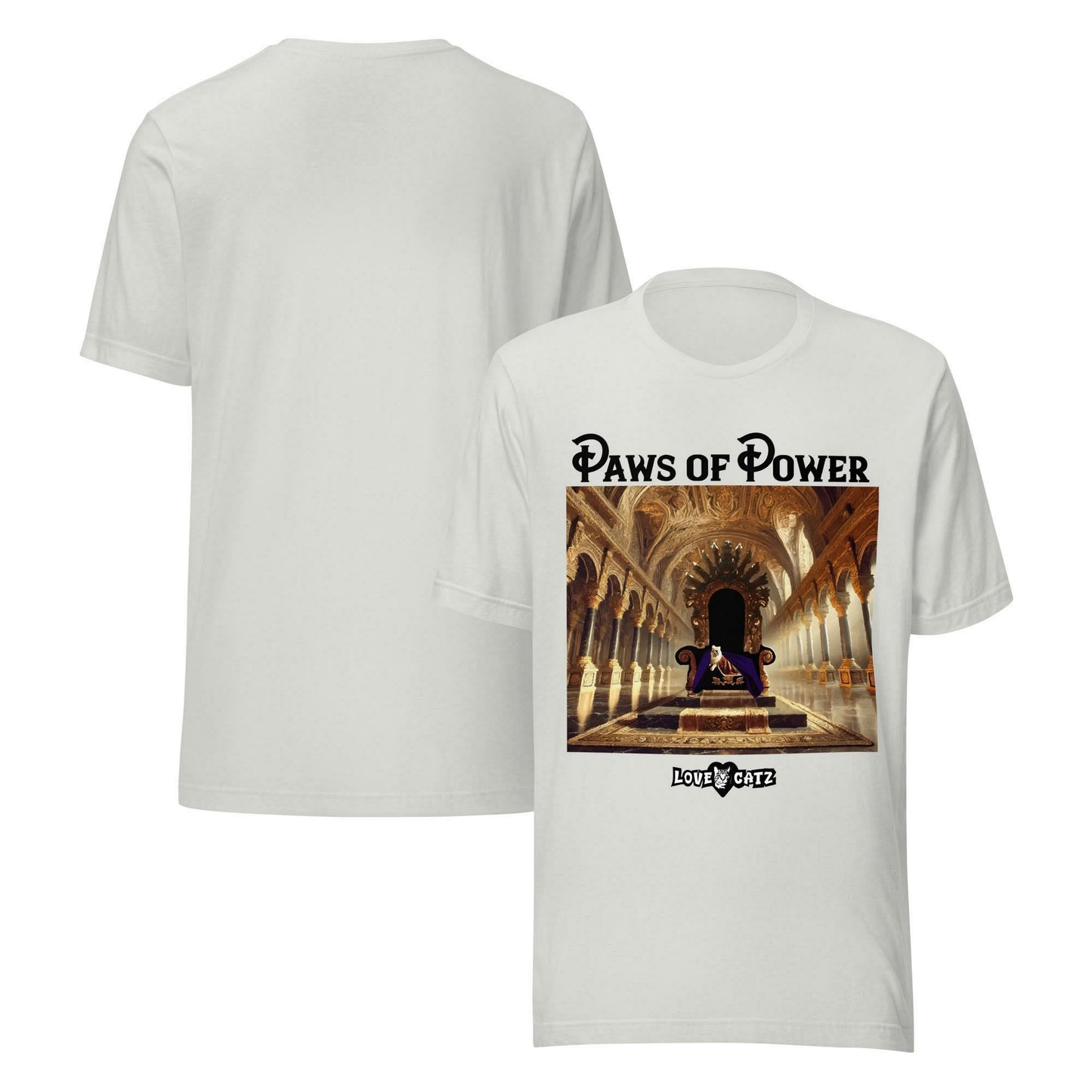 Paws of Power: T-shirt (2XL–5XL) - Design 01
