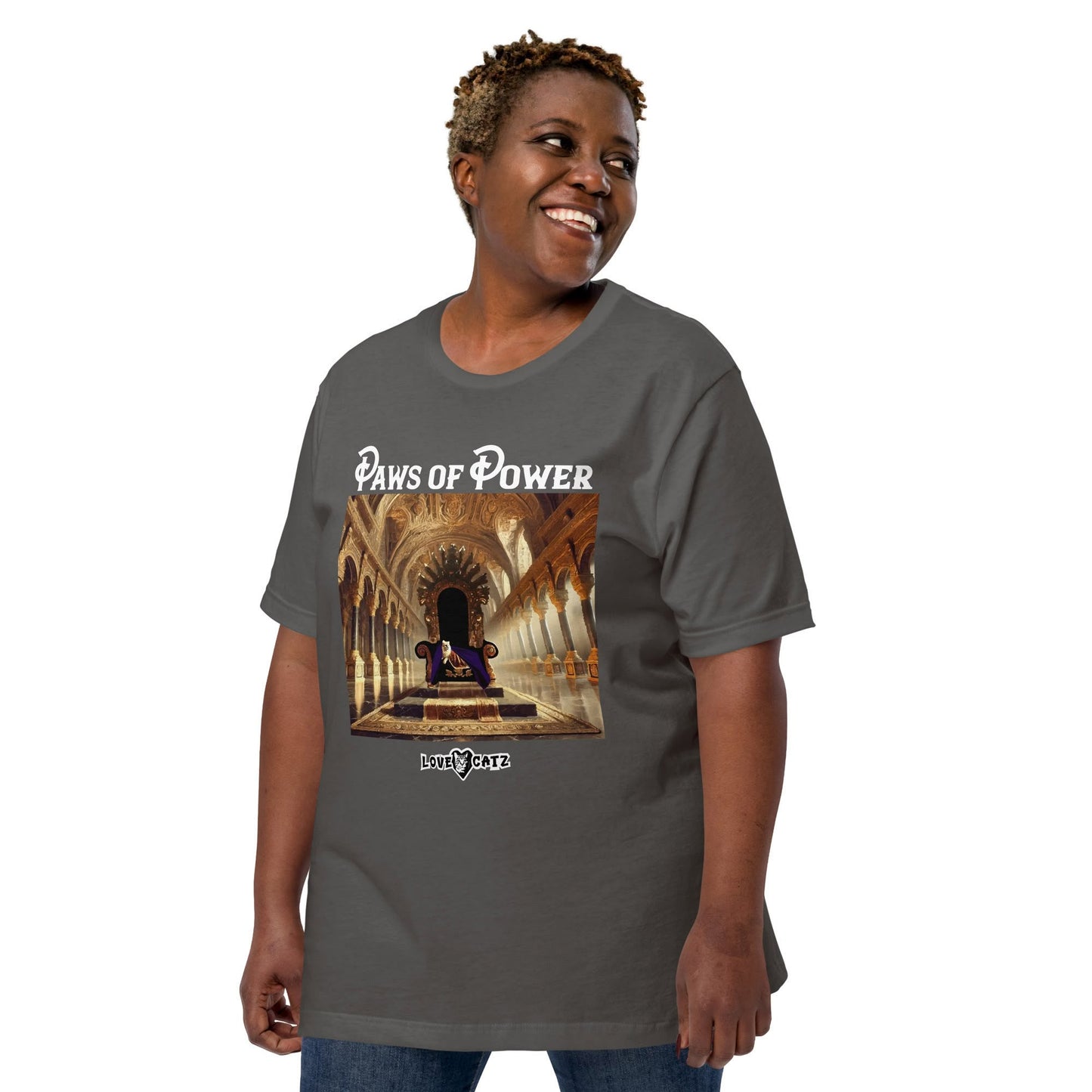 Paws of Power: T-shirt (2XL–5XL) - Design 01