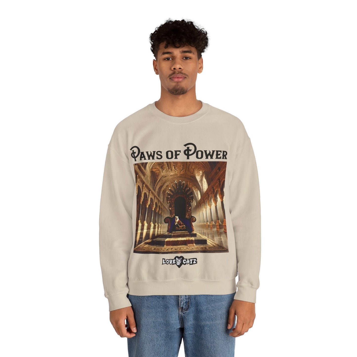 Paws of Power: Sweatshirt (S-XL) - Design 01