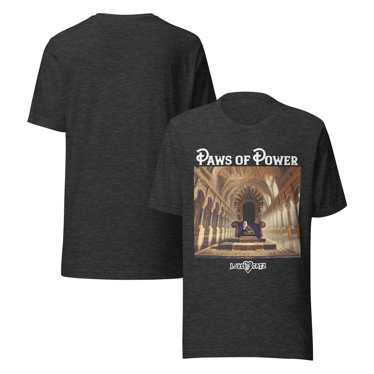 Paws of Power: T-shirt (2XL–5XL) - Design 01