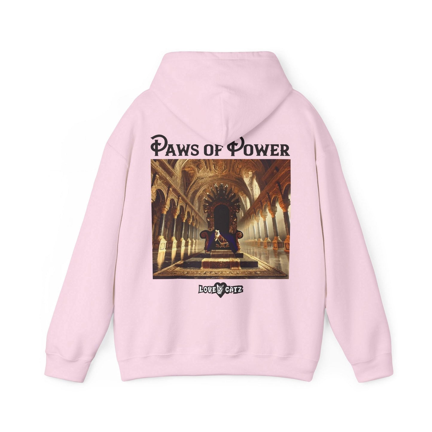 Paws of Power: Hoodie (2XL-5XL) - Design 01