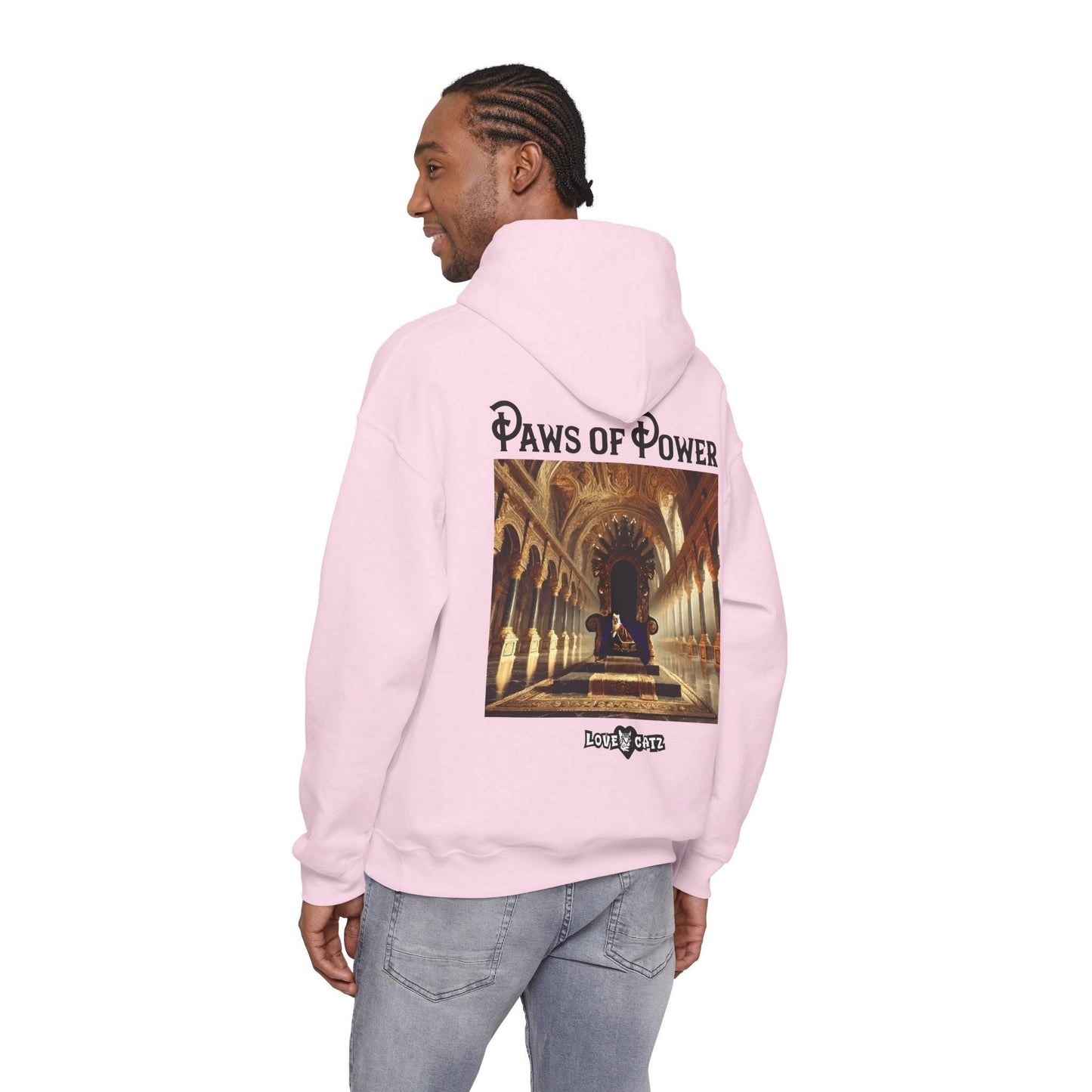 Paws of Power: Hoodie (2XL-5XL) - Design 01