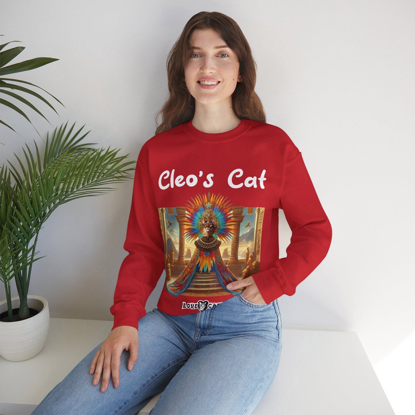 Cleo'sCatStory-Sweatshirt-LoveCatz.Store