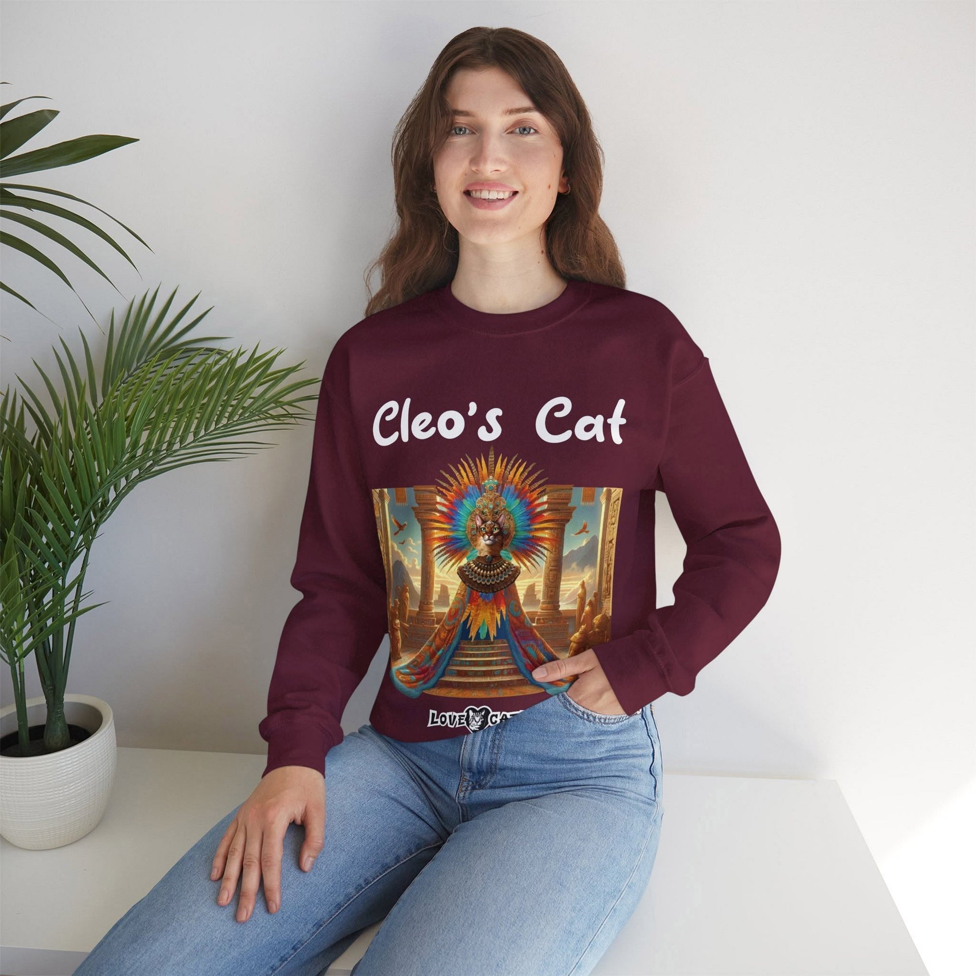 Cleo'sCatStory-Sweatshirt-LoveCatz.Store