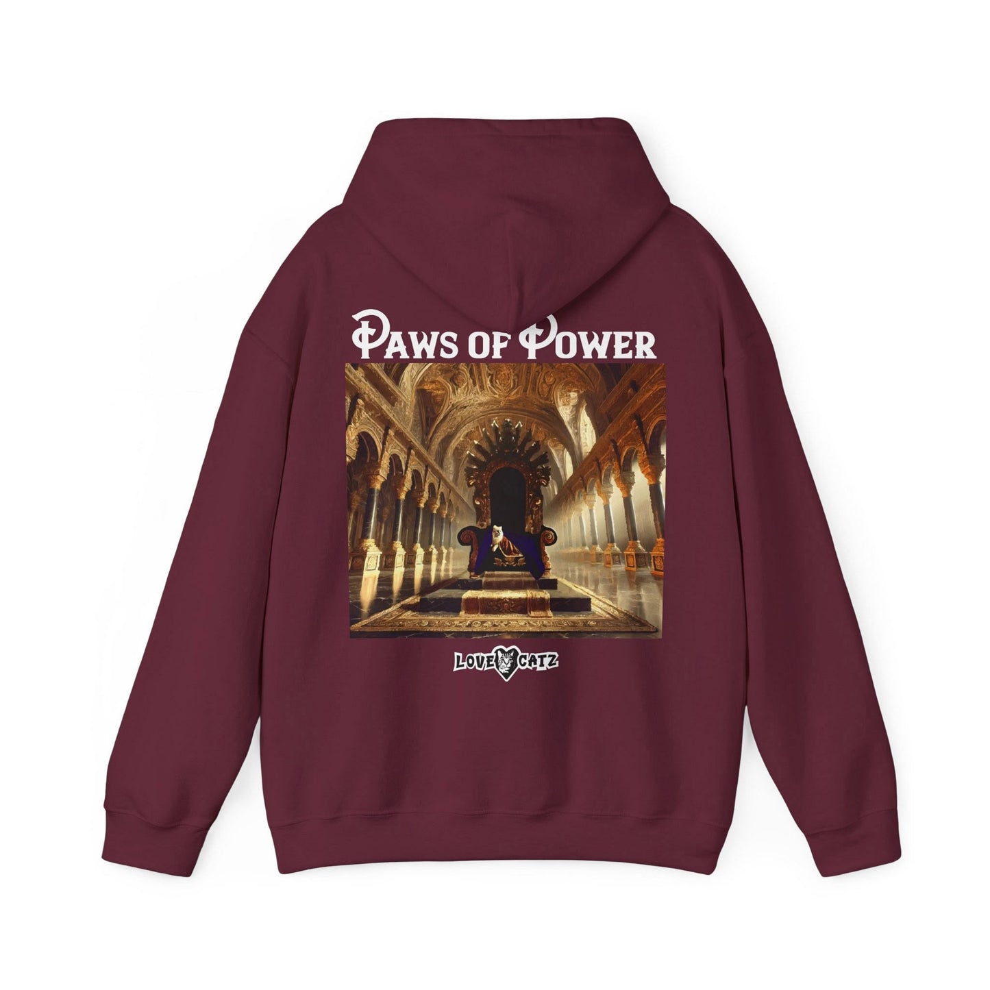 Paws of Power: Hoodie (2XL-5XL) - Design 01